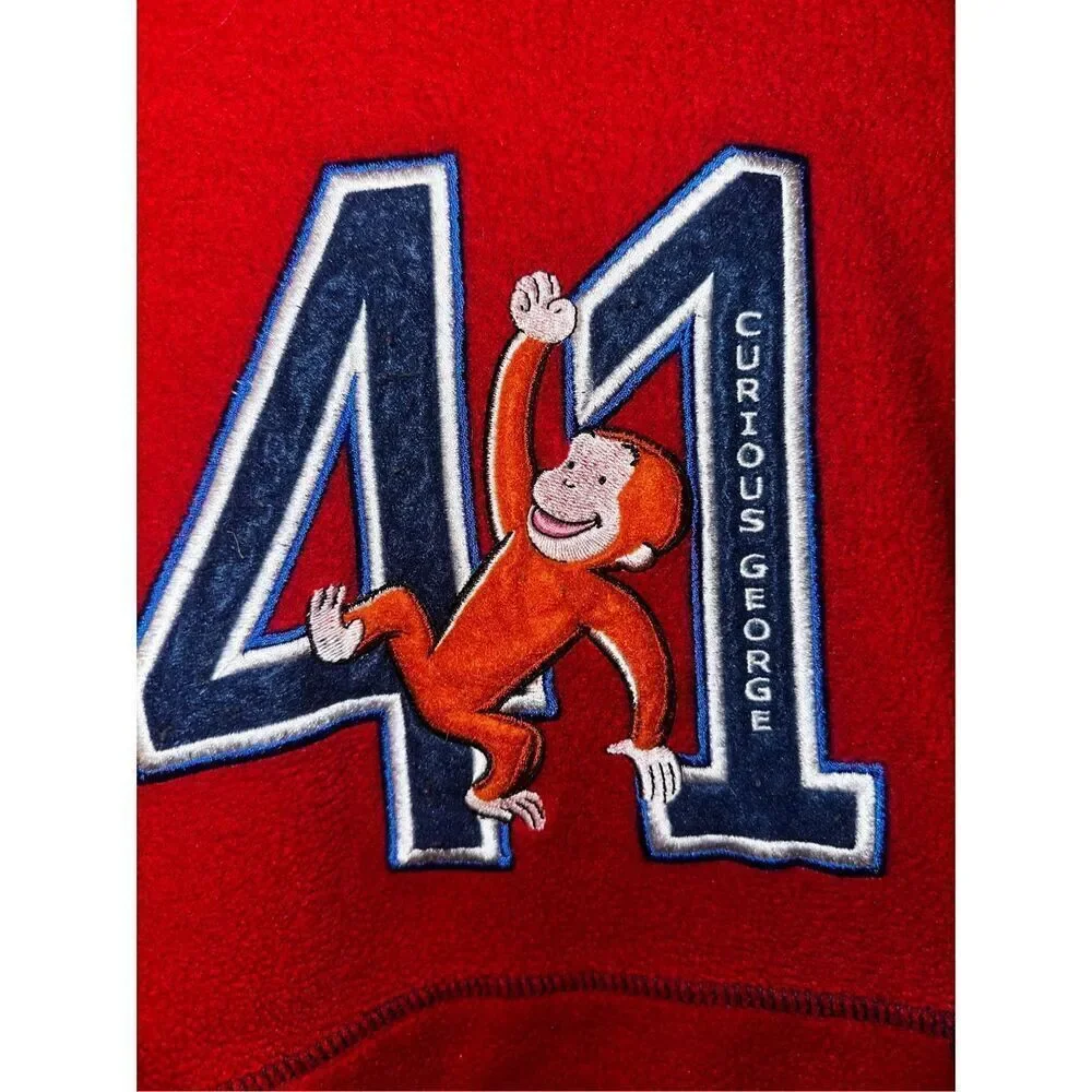 Vintage Curious George Kids Hoodie